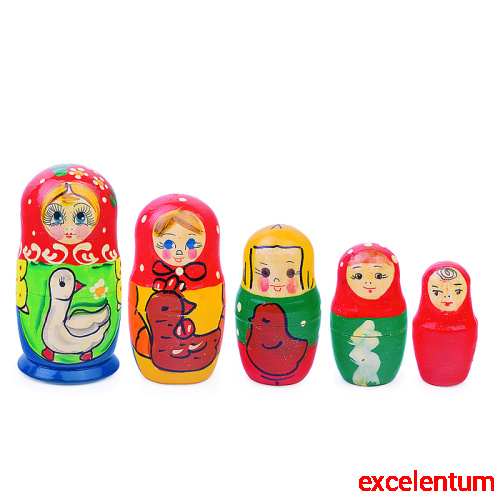 Матрешка Подворье (5 в 1)