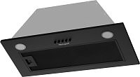 Вытяжка встраиваемая Weissgauff Leaf 600 PB Full Black Enamel