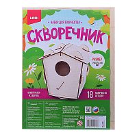 Конструктор из дерева. Скворечник "Домик скворца"