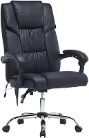 Кресло Cactus  CS-CHR-OC02M-BK с вибромассажем