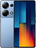 Смартфон Xiaomi Poco M6 Pro 256Gb 8Gb синий моноблок 3G 4G 2Sim 6.67" 1080x2400 Android 13 64Mpix 802.11 a/b/g/n/ac NFC GPS GSM900/1800 GSM1900 Protect A-GPS microSD max1024Gb