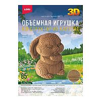 Конструктор из картона. Объёмная игрушка "Зайчик"