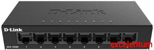 Коммутатор D-Link DGS-1008D/K2A Коммутатор D-Link DGS-1008D/K2A