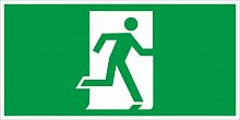 Табличка ВЫХОД ИЗ ПОМЕЩЕНИЯ, 0,3*0,15м