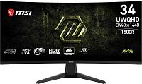 Монитор MSI 34" Mag 346CQDF E20 черный VA LED 21:9 HDMI матовая 300cd 178гр/178гр 3440x1440 200Hz DP 2K 6.37кг
