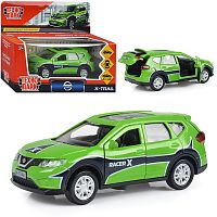 Машина металл Nissan X-Trail Спорт 12см, (открыв. двери) инерц. в коробке