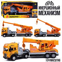Машина KLX800-241" Кран" 1:24 (свет,звук) в коробке