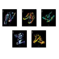 Тетрадь 48 л. клетка, "Sneaker "