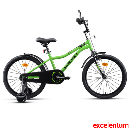 Велосипед 18" Rocket Kind, цвет зелный Велосипед 18" Rocket Kind, цвет зелный
