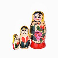 Матрешка 3 в 1 "Семеновская"