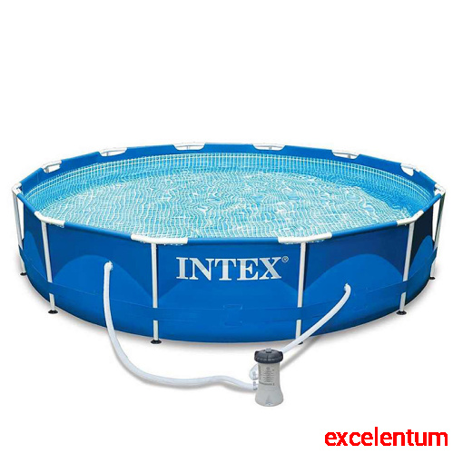 Бассейн каркасный Metal Frame 366 х 76 см, фильтр-насос 2006 л/ч, 28212NP INTEX