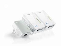Сетевой адаптер HomePlug AV/Wi-Fi TP-Link TL-WPA4220TKIT