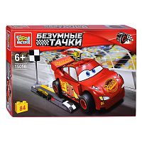 Конструктор "Безумные тачки" 84 дет.