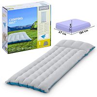 Матрас надувной Camping mat 184x67x17 см, 67997 INTEX  не товарный вид.нарушена упаковка