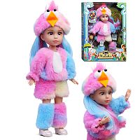Кукла "Милла" в костюме цыпленка, в коробке