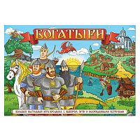 Большая настольная игра бродилка "Богатыри"