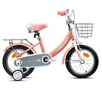 Велосипед 14" Rocket Luna, цвет розовый