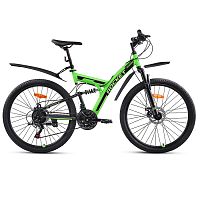 Велосипед 26" Rocket Azkar Pro, цвет зеленый, размер 18"