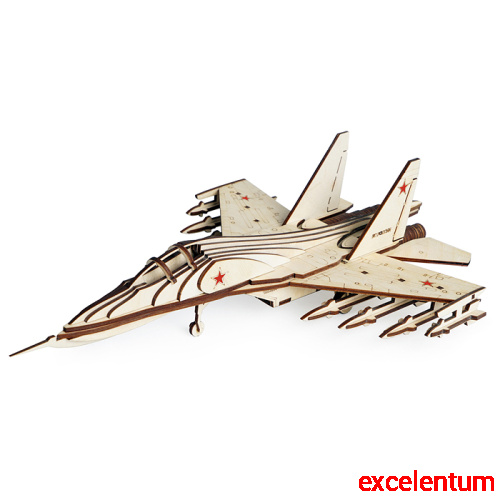 Конструктор Самолет истребитель СУ-30 Конструктор Самолет истребитель СУ-30