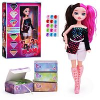 Модная кукла Glam Divas Music Diva Алекс с аксессуарами, 25 см
