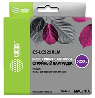 Картридж струйный Cactus CS-LC525XLM
