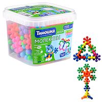Конструктор "Молекулы" 70 деталей