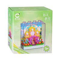 Конструктор "Свадебная церковь" (369 дет.) в коробке