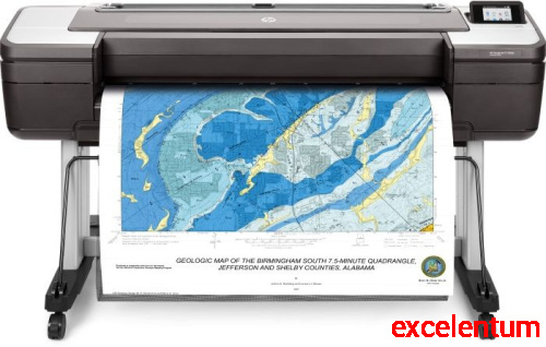Плоттер HP Designjet T1700dr Postscript Printer Плоттер HP Designjet T1700dr Postscript Printer