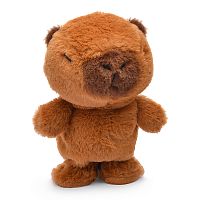 Мягкая игрушка "Капибара" на батарейках, 18х13.5 см