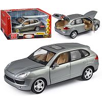 Машина металл Porsche Cayenne, 18,7 см, (двери, капот, багажник, свет-звук)