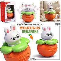 Неваляшка "Зайка" в коробке