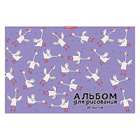 Альбом для рисования 40л А4 "Гусики"