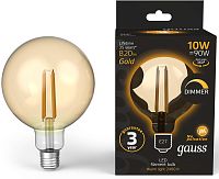 Лампа светодиодная Gauss Filament  158802010-D