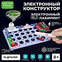 Электронный конструктор MK0015 "Лабиринт 12в1"