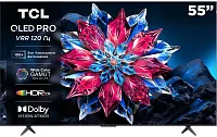 Телевизор QLED TCL 55" 55C655PRO-CN