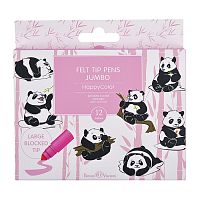 Фломастеры Jumbo (Антивандальные) "Happycolor" 12 цв.