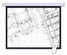 Экран Cactus 180x180см Motoscreen CS-PSM-180x180