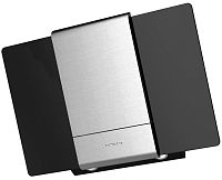 Вытяжка каминная Krona Talli 600 inox/black glass 3P