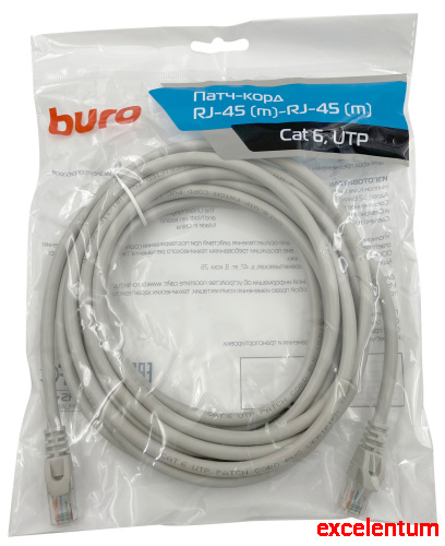 Патч-корд Buro UTP-6-5M-G Патч-корд Buro UTP-6-5M-G