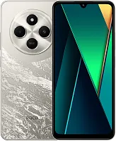 Смартфон Xiaomi Poco C75 128Gb 6Gb золотой моноблок 3G 4G 2Sim 6.88" 720x1640 Android 14 50Mpix 802.11 a/b/g/n/ac NFC GPS GSM900/1800 GSM1900 FM A-GPS microSD max1024Gb
