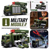 Машина -Трек "Воентрак" (свет, звук) в коробке