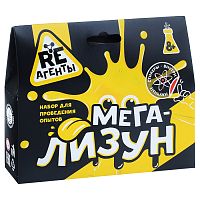 Научно-познавательный набор "Мега-Лизун" желтый