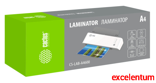 Ламинатор Cactus CS-LAB-A4600 фото 2