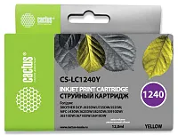 Картридж струйный Cactus CS-LC1240Y