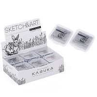 Ластик-клячка художественный "Sketch&Art" в пластиковой коробочке