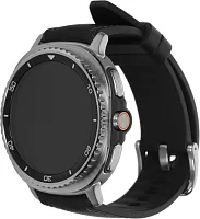 Смарт-часы Samsung Galaxy Watch 8 Classic LTE 46мм 1.34" Super AMOLED корп.серебристый рем.черный (SM-L505FZKACAU)