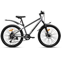 Велосипед 24" Rocket Aries Alloy Pro 2.0 , цвет серый, размер 13"