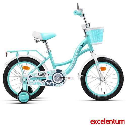 Велосипед 16" Rocket Candy, цвет мятный Велосипед 16" Rocket Candy, цвет мятный