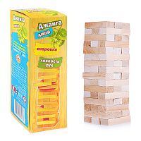 Настольная игра "Джанга Липа" малая (из натурального дерева)