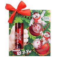 Набор бурлящих шаров "Happiki" 390г Снежный бум
